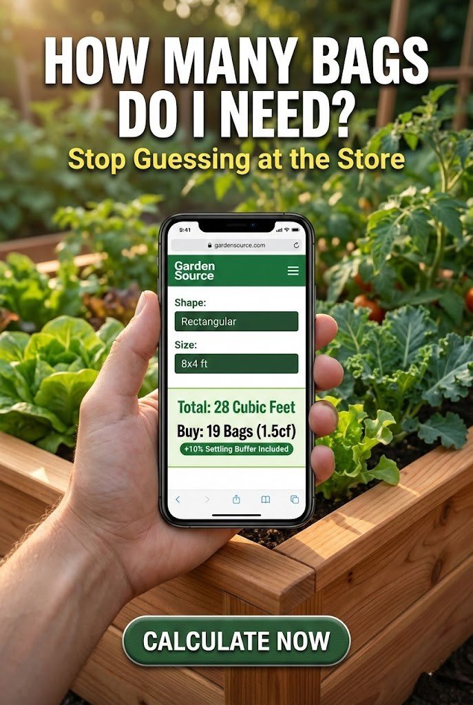 Raised Bed Soil Calculator: Stop Guessing