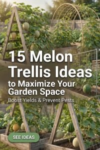 15 Easy Melon Trellis Ideas to Save Space