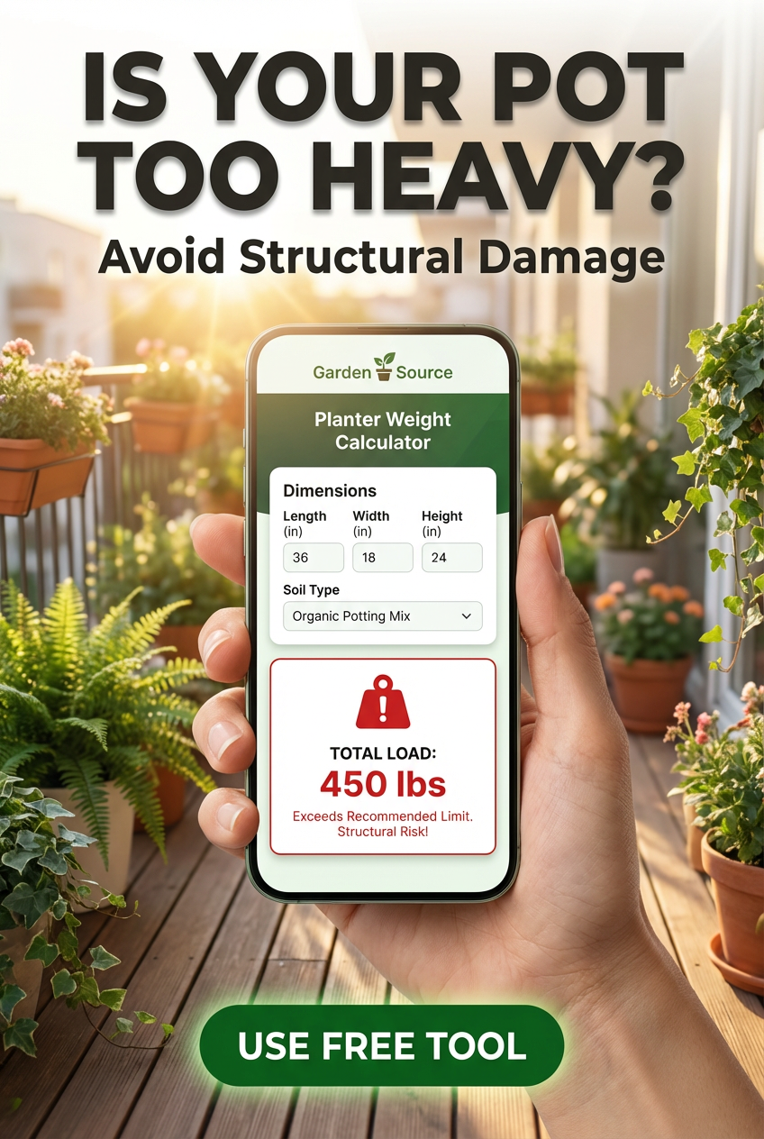 Accurate Planter Weight Calculator & Safety Guide