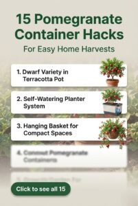 15 Pomegranate Container Ideas for Bountiful Yields
