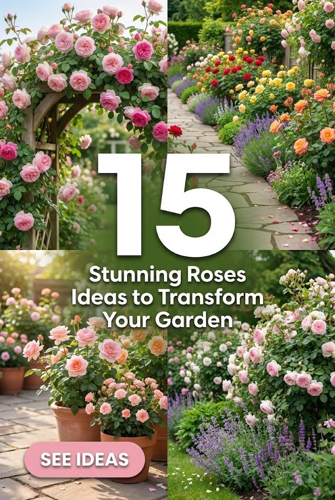 15 Beautiful Roses Ideas for a Stunning Garden