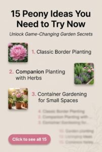 15 Stunning Peony Ideas to Transform Your Garden