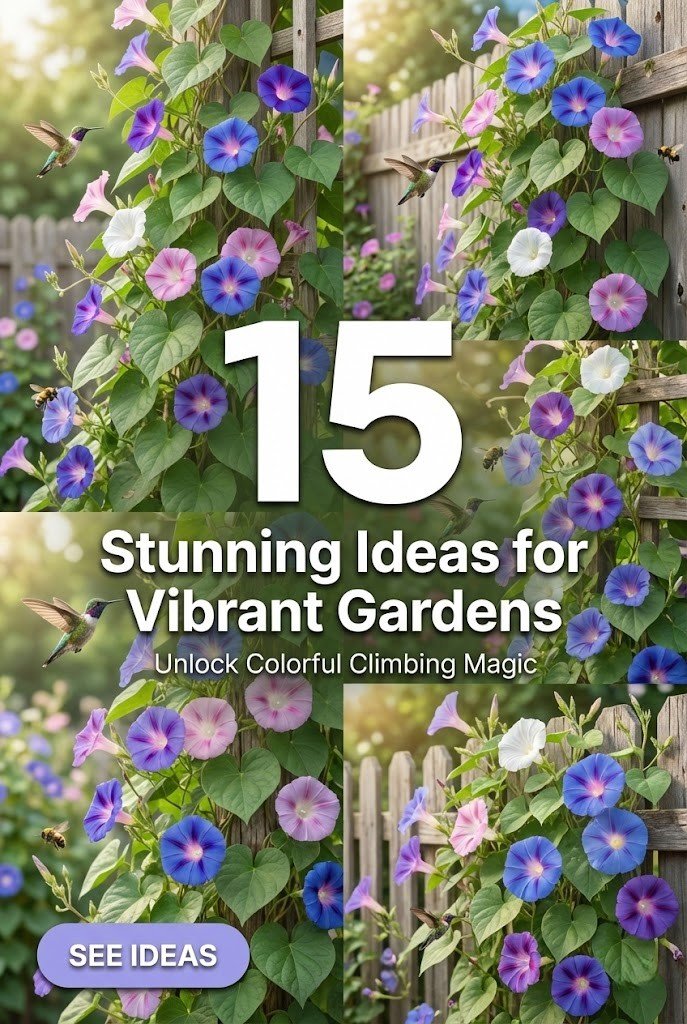 15 Stunning Morning Glory Ideas for Vibrant Gardens