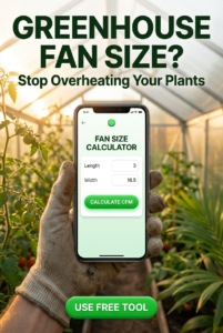 Greenhouse CFM Calculator: Accurate Sizing Guide