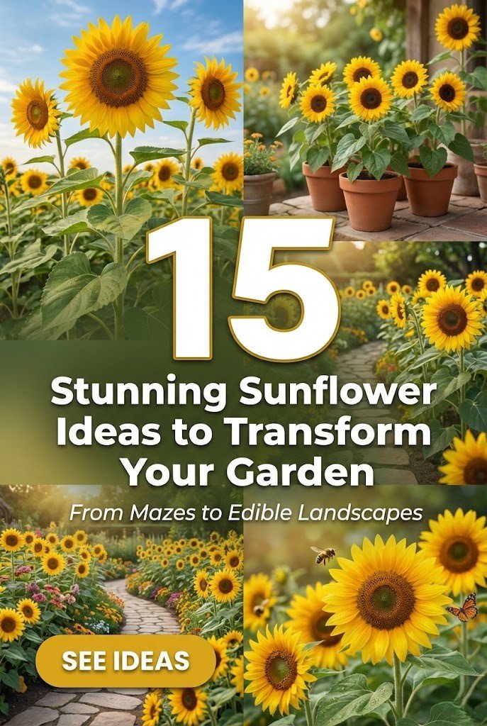 15 Stunning Sunflowers Ideas to Transform Your Garden