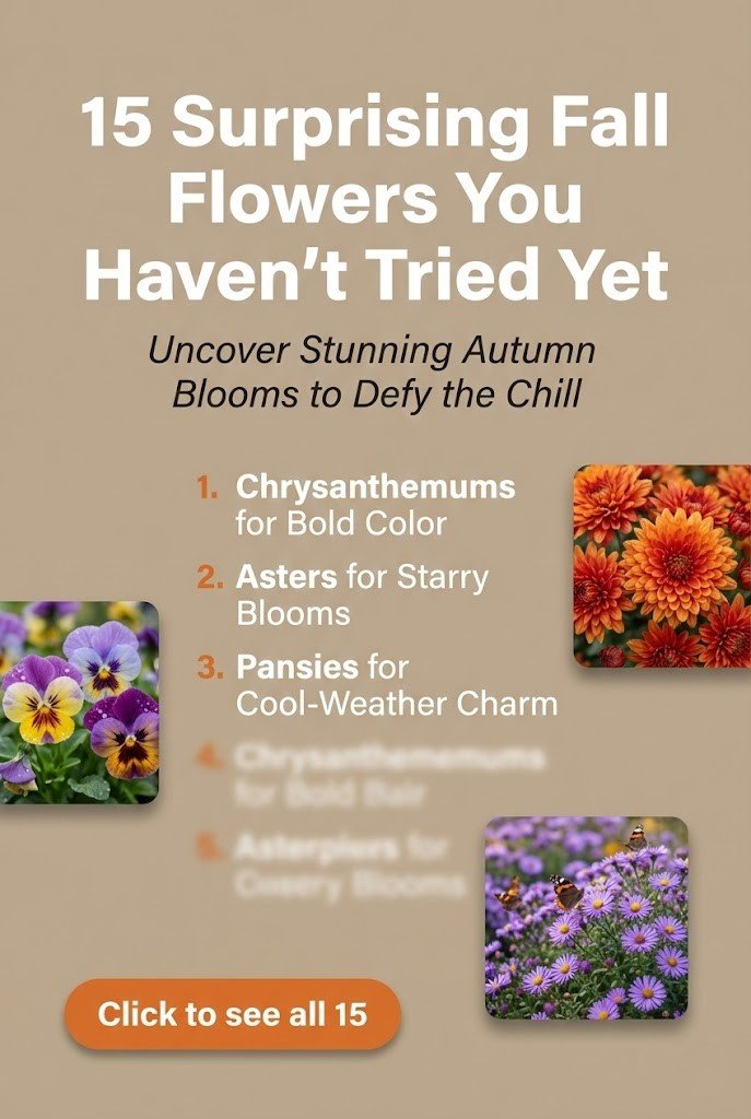 15 Stunning Fall Flowers Ideas to Brighten Your Garden