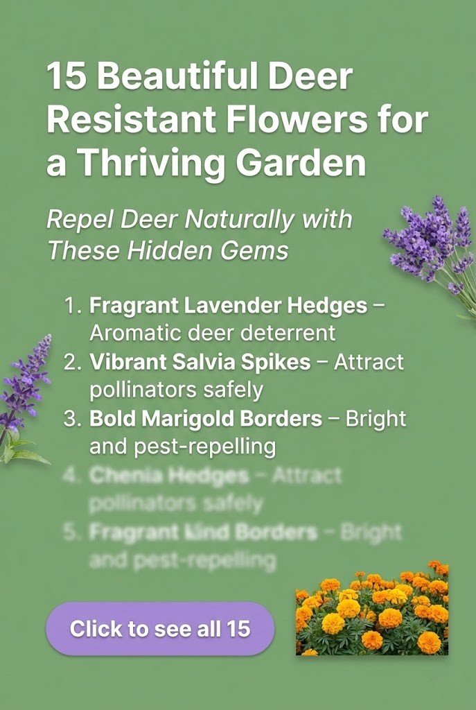 15 Stunning Deer Resistant Flowers for a Deer-Proof Garden