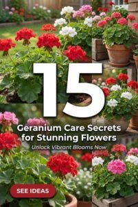 15 Essential Geranium Care Tips for Vibrant Blooms