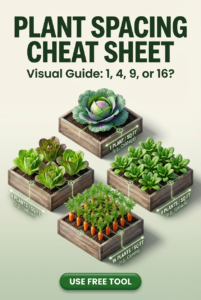 Square Foot Gardening Planner & Grid Calculator