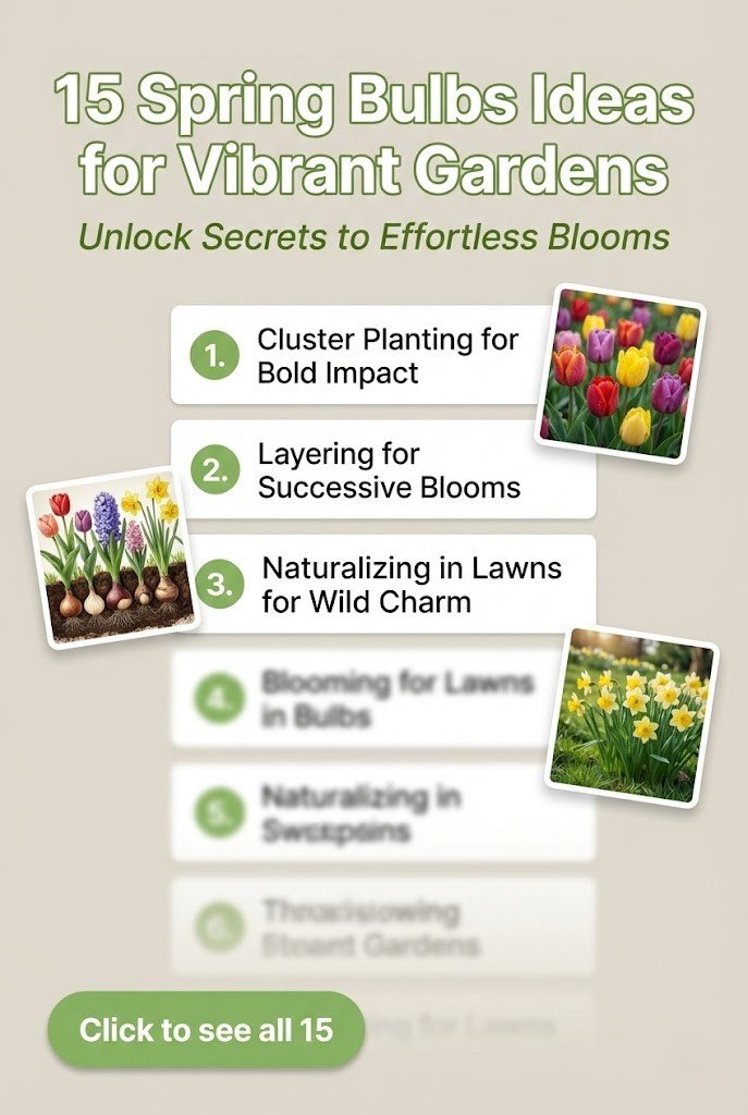 15 Stunning Spring Bulbs Ideas for Vibrant Blooms