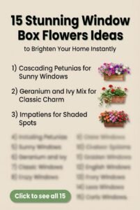 15 Window Box Flowers Ideas You’ll Wish You Knew Sooner