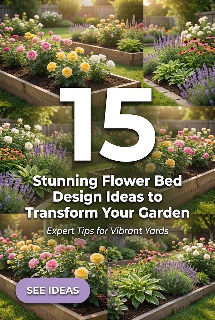 15 Stunning Flower Bed Design Ideas for a Vibrant Yard