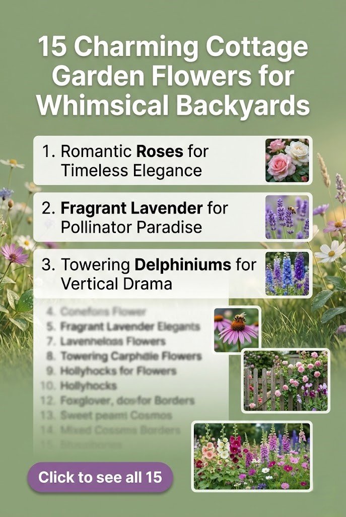15 Charming Cottage Garden Flowers for a Dream Oasis