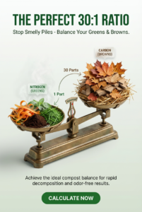 Accurate Compost C:N Ratio Calculator & Guide