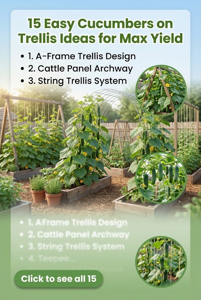 Ultimate 15 Cucumbers on Trellis Strategies for Pros