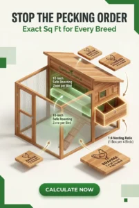 Accurate Chicken Coop Size Calculator & Sizing Guide