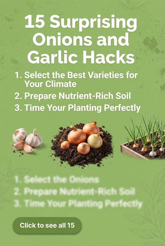 15 Surprising Onions and Garlic Hacks You Need to Try