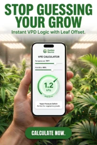 Accurate VPD Calculator with Leaf Temperature Offset
