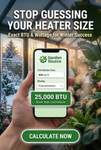 Accurate Greenhouse Heater Size Calculator & BTU Guide