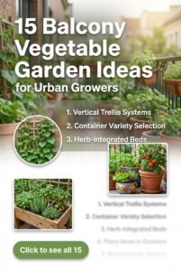 15 Hidden Balcony Vegetable Garden Tricks You Must Try