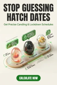 Accurate Egg Incubation Calculator & Lockdown Schedule
