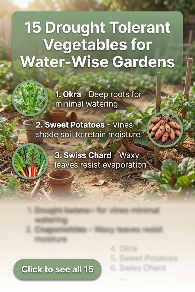 Ultimate 15 Drought Tolerant Vegetables for Expert Gardeners