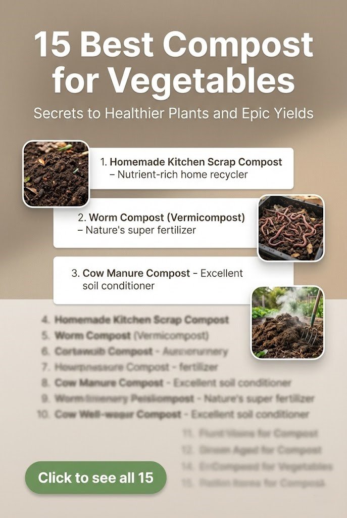 Ultimate Guide: 15 Best Compost for Vegetables