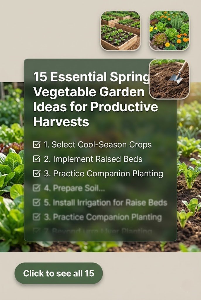 Ultimate 15 Spring Vegetable Garden Tips for Expert Gardeners