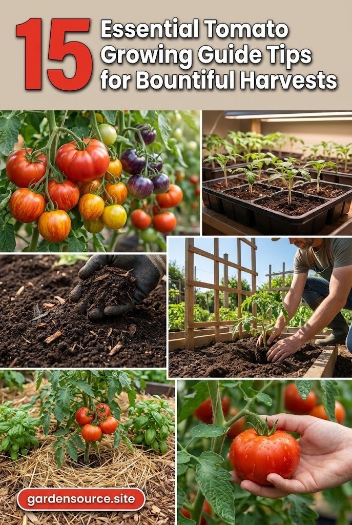 Ultimate 15-Step Tomato Growing Guide for Pros