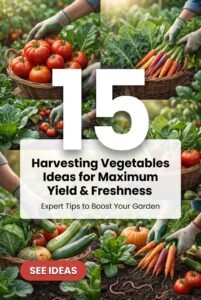 15 Harvesting Vegetables Secrets Youβre Probably Missing
