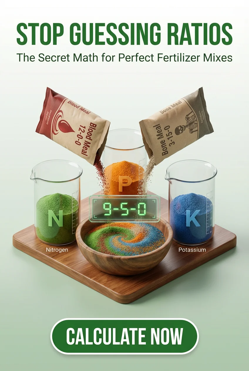 Calculate NPK Mix Instantly - Stop Guessing Your Ratios