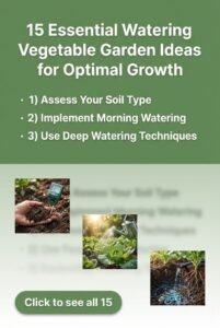 15 Expert Watering Vegetable Garden Ideas for Best Results