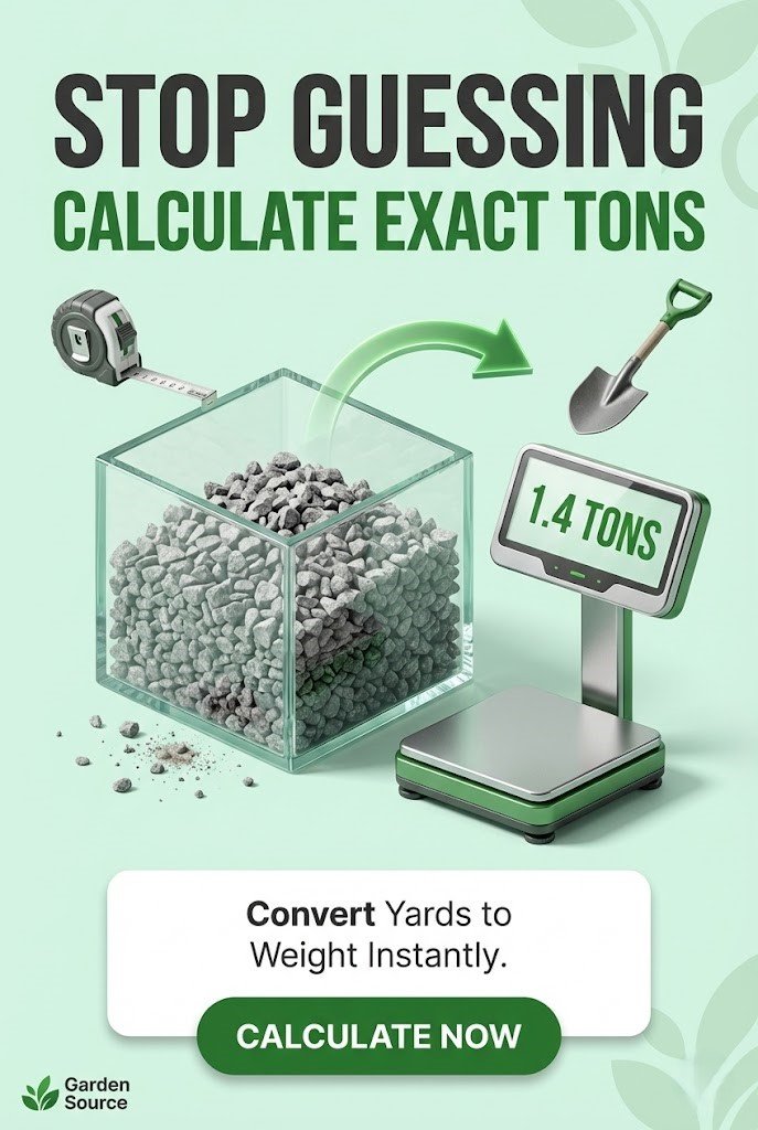 Free Gravel Calculator: Estimate Tons & Cubic Yards Online