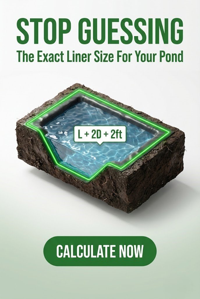 Pond Liner Sizing Calculator: Free & Precise Online Tool