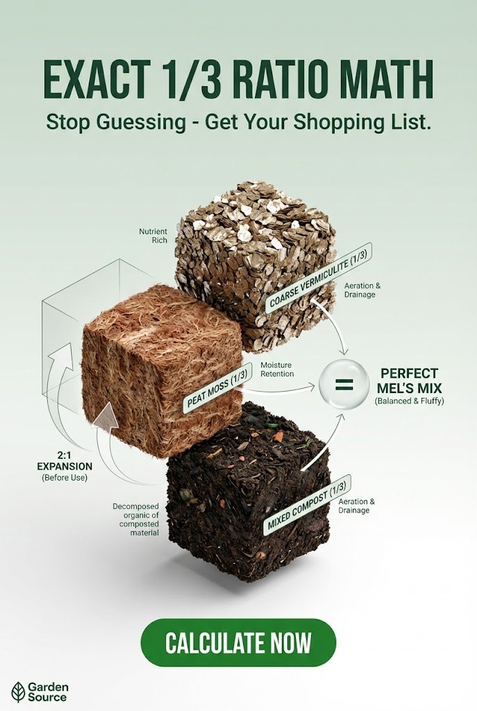 DIY Soil Mix Calculator: Free Online Shopping List Tool