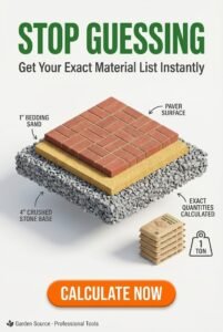Paver Calculator: Free Online Tool for Bricks, Sand & Base