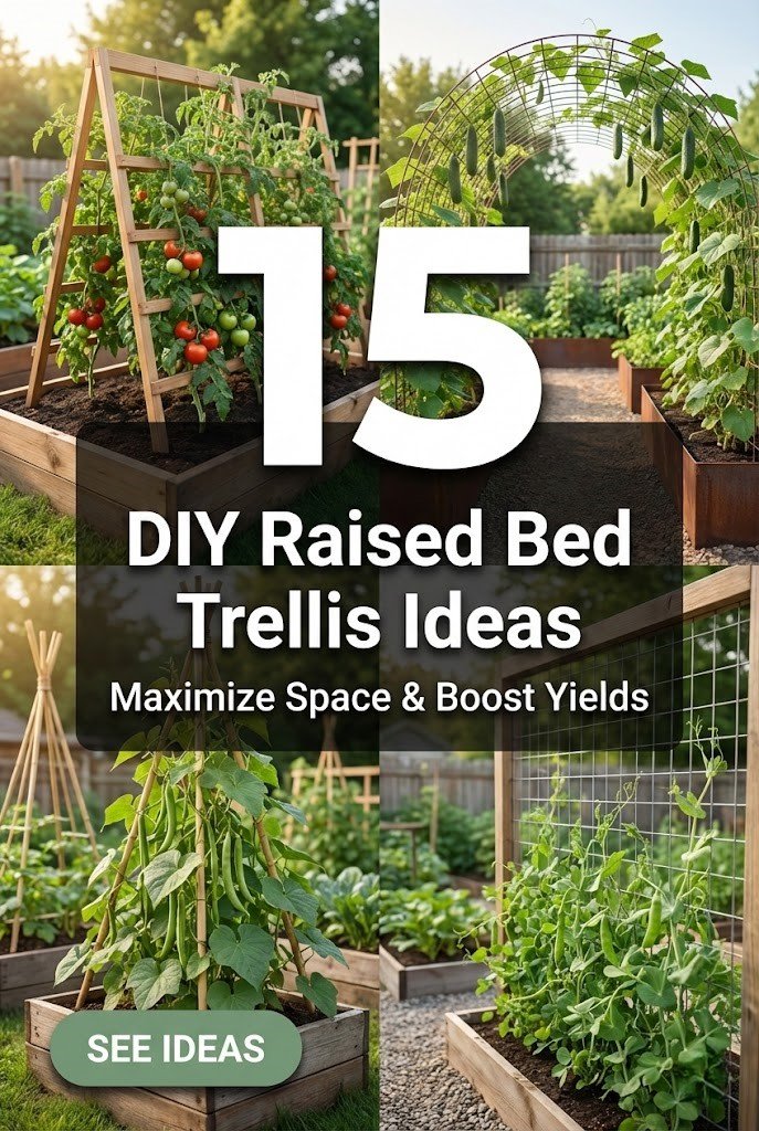 15 Surprising DIY Raised Bed Trellis Ideas Revealed