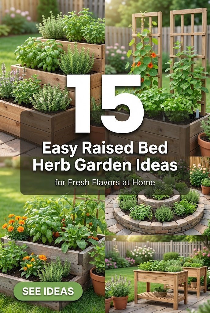 15 Stunning Raised Bed Herb Garden Ideas You Haven't Tried Yet