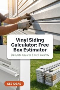 Vinyl Siding Calculator: Free Squares & Box Estimator