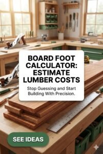 Board Foot Calculator: Free Lumber Cost Estimator
