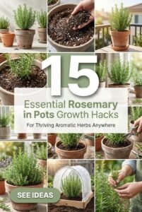 15 Hidden Rosemary in Pots Tricks You Need Now