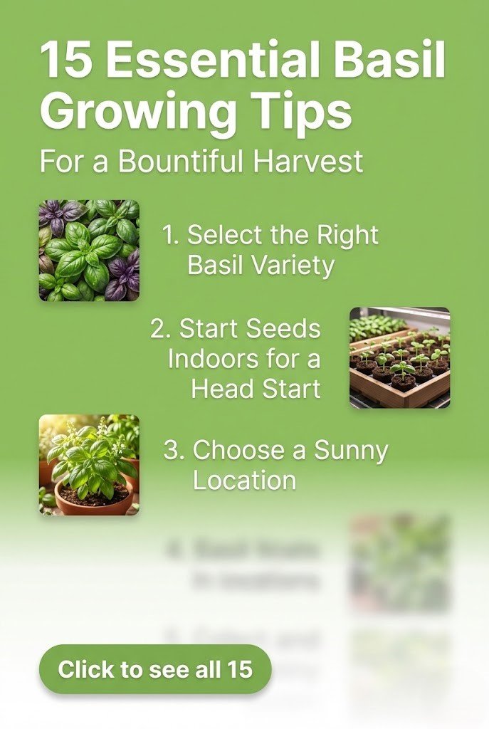 15 Hidden Basil Growing Tips You Must Try Today