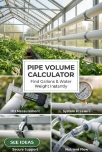 Pipe Volume Calculator: Free Gallons & Weight Tool