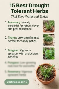 Unlock 15 Drought Tolerant Herbs That Survive Dry Spells