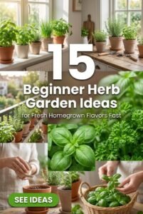 15 Easy Herb Gardening for Beginners Ideas for Fresh Flavors