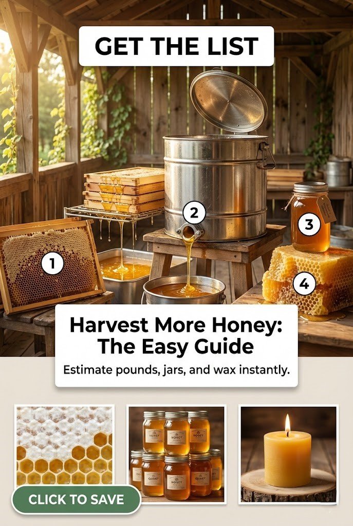 Honey Yield Calculator: Free Harvest Estimator