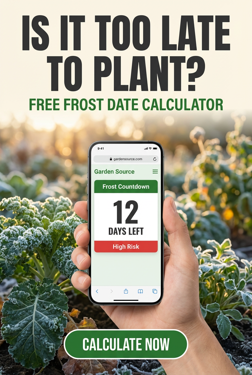 Accurate First Frost Date Calculator & USDA Zone Guide