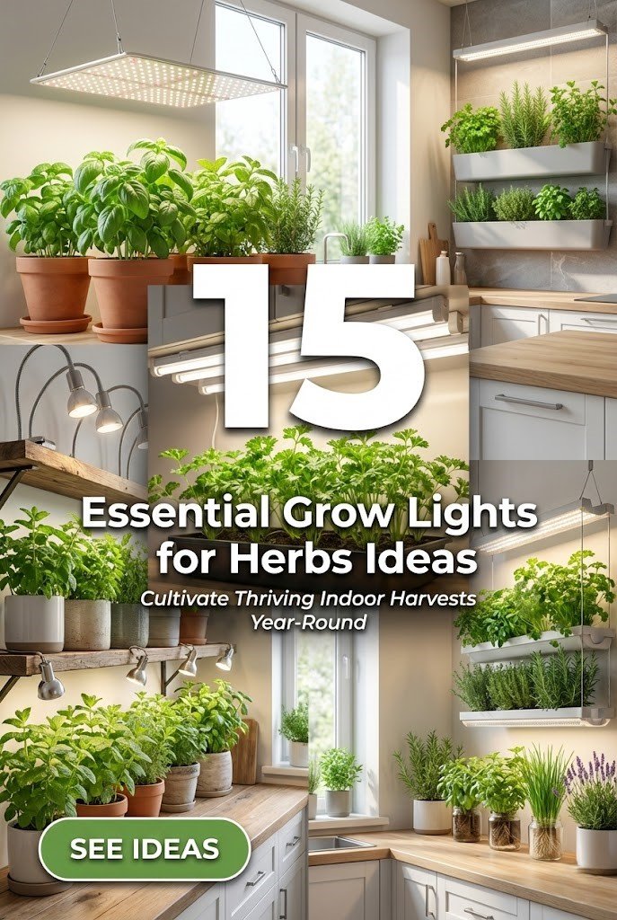 15 Best Grow Lights for Herbs to Thrive Indoors