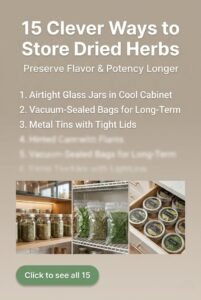 15 Practical Storing Dried Herbs Ideas to Preserve Flavor