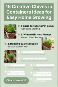 15 Easy Chives in Containers Ideas for Fresh Herbs